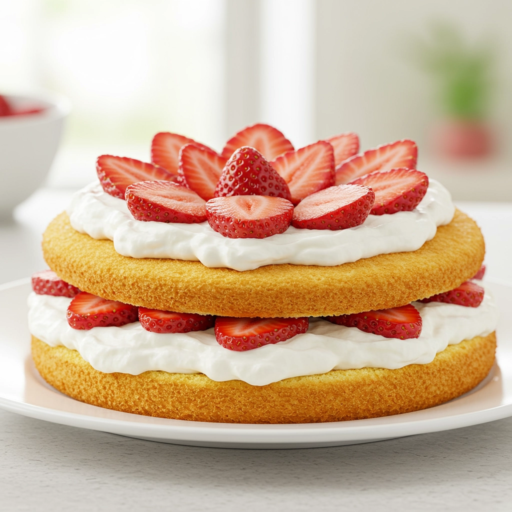 2-Layer Strawberry Shortcake