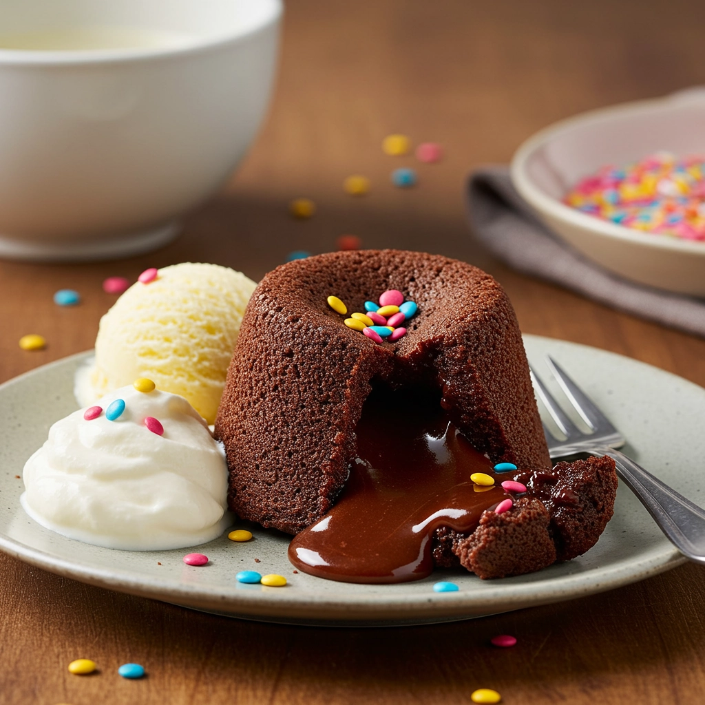 30 Minute Chocolate Lava Cake