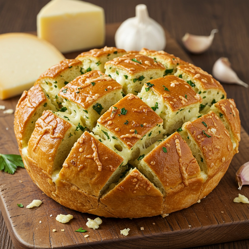 Cheesy Garlic Pull-Apart Bread