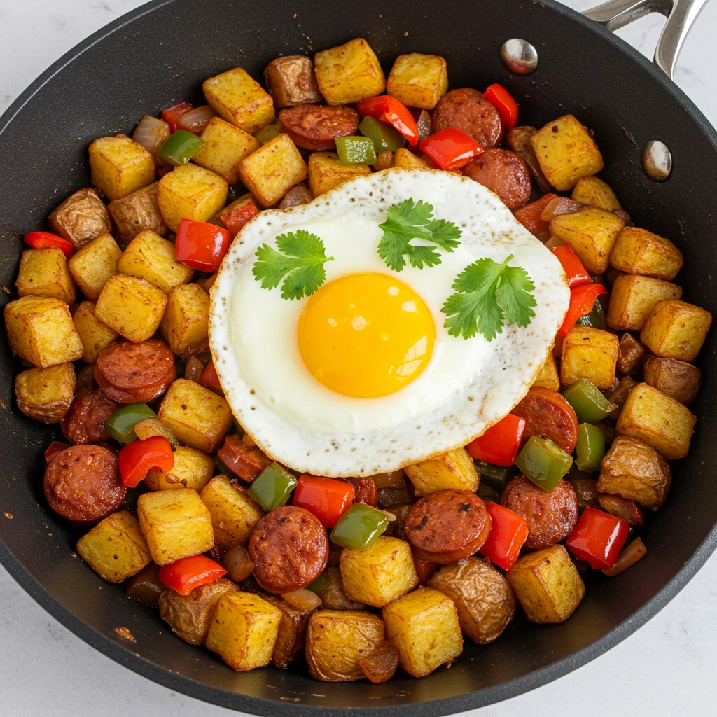 Chorizo & Potato Breakfast Hash