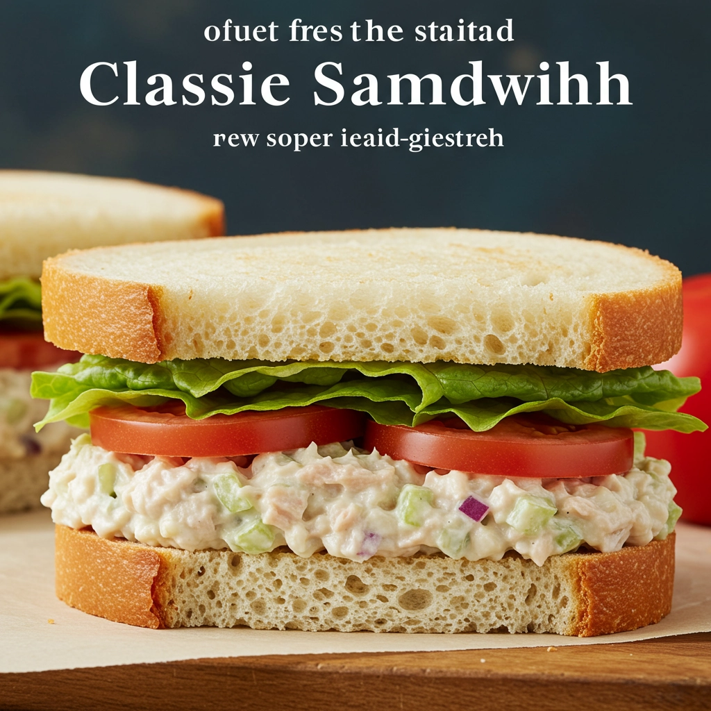 Classic Tuna Salad Sandwich