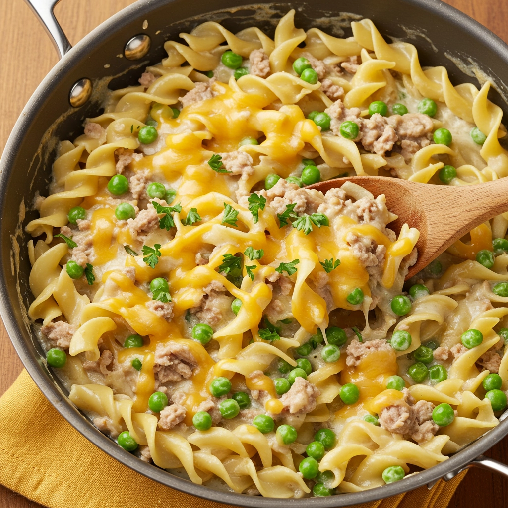 Ground Tuna Helper – Comfort Food