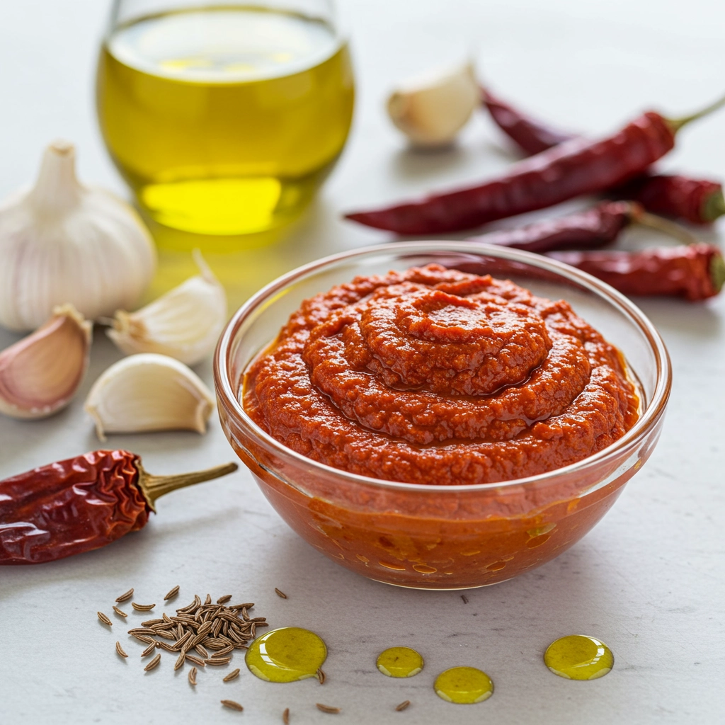 Homemade Harissa Sauce