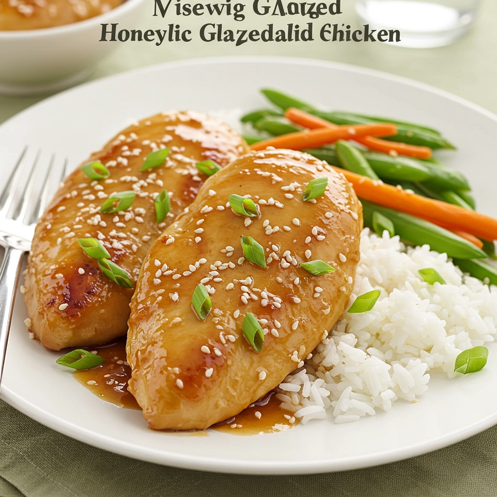 Honey Garlic Glazed Chicken