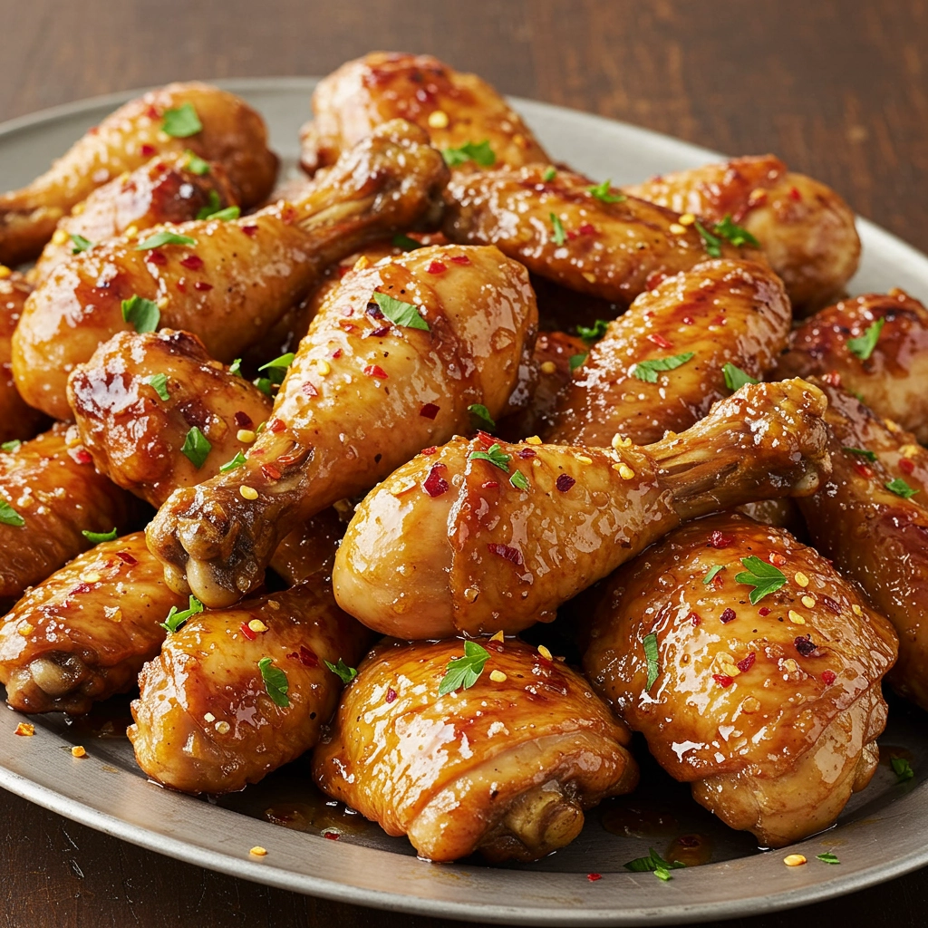 Honey Garlic Glazed Chicken Medley