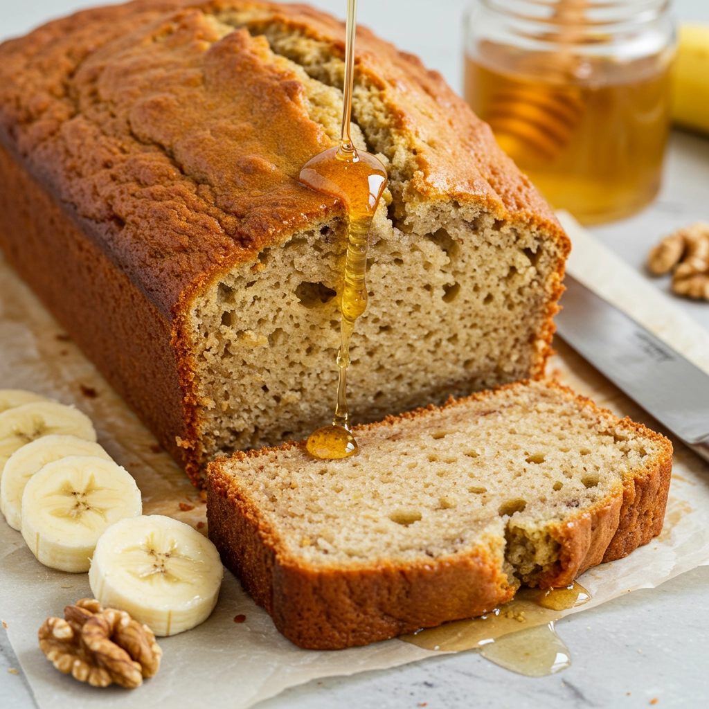 Honey Vanilla Banana Bread