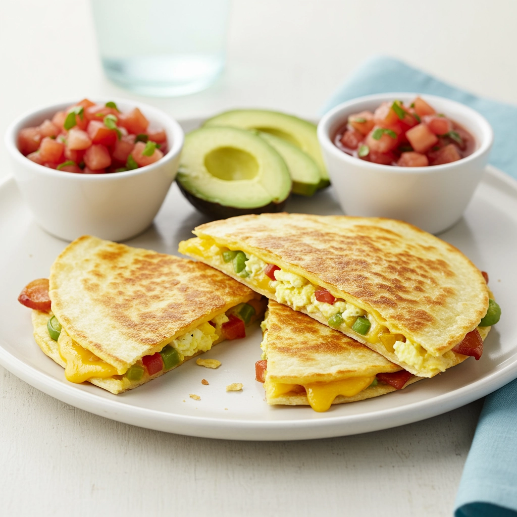 Savory Breakfast Quesadilla