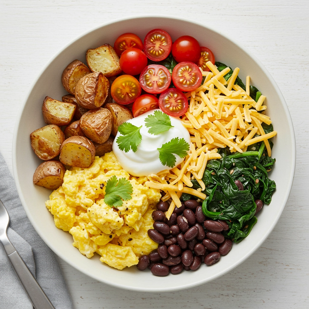 Veggie-Packed Breakfast Burrito Bowl