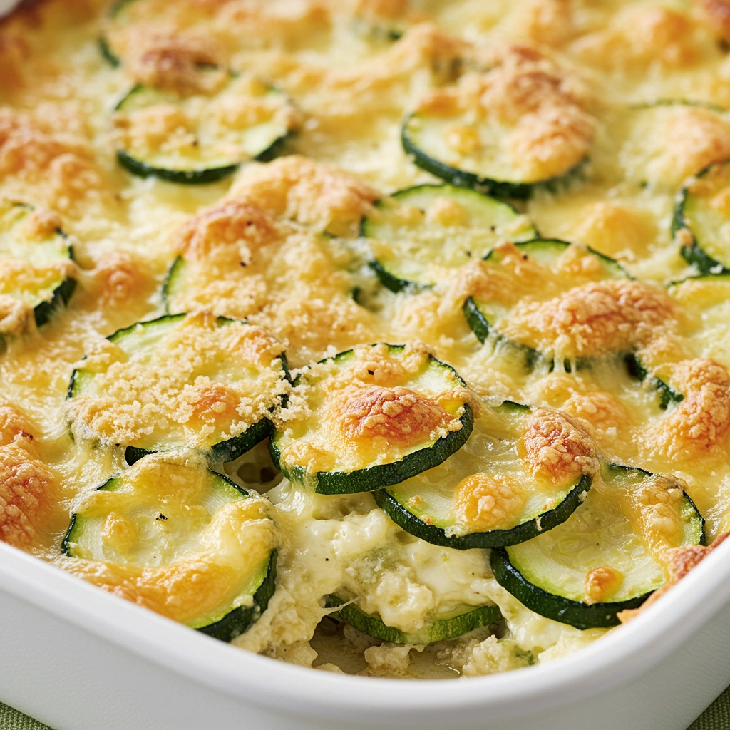 Baked Zucchini and Cheese