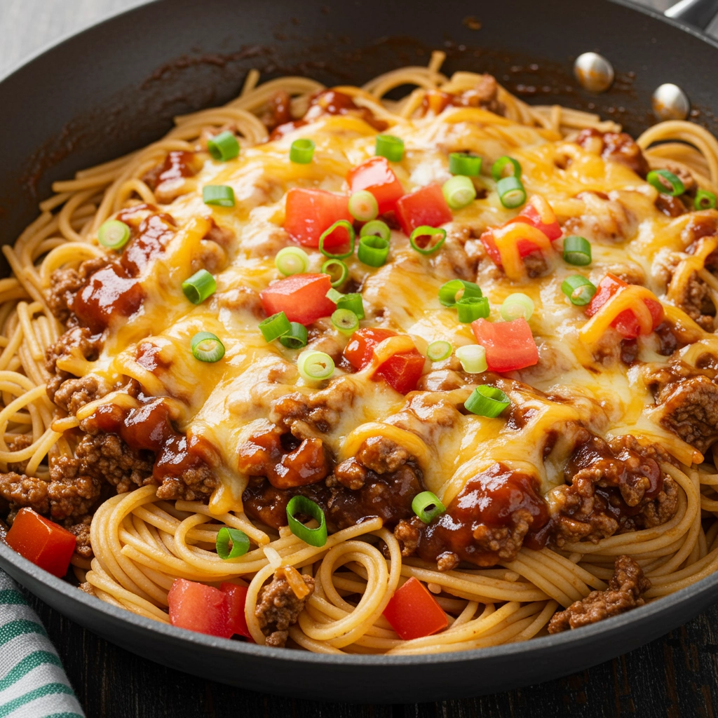 Barbecue Spaghetto Recipe