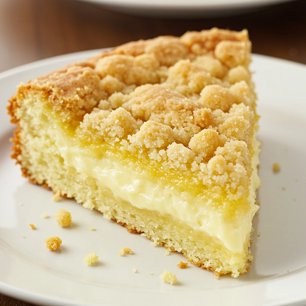 Easy Lemon Cream Cheese Dump Cake (4 Ingredients)