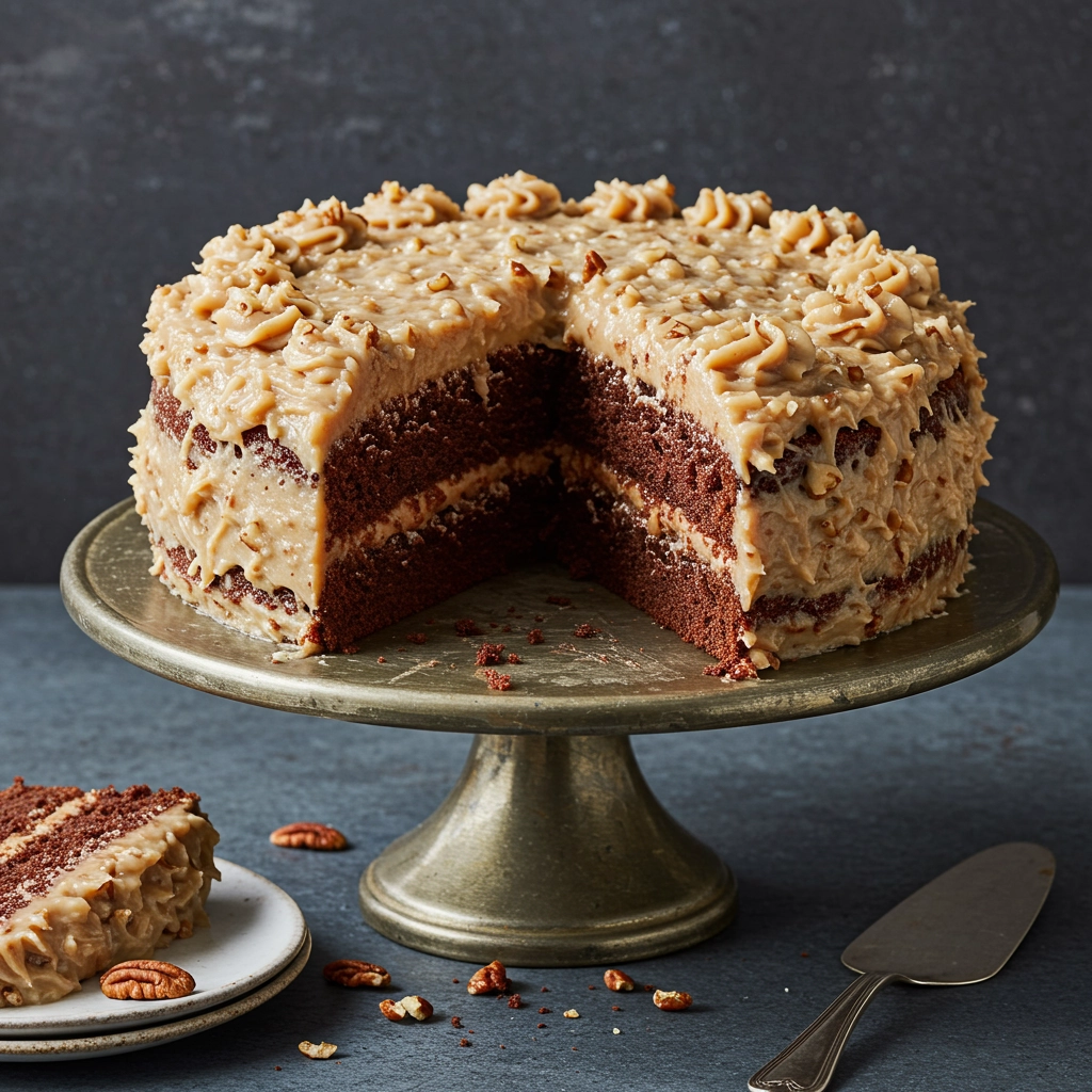 Grandma’s German Chocolate Cake – Classic Coconut Pecan Delight