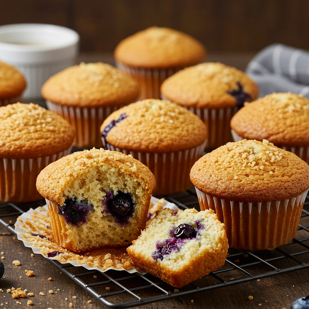 Grandpa’s Best-Ever Blueberry Muffins