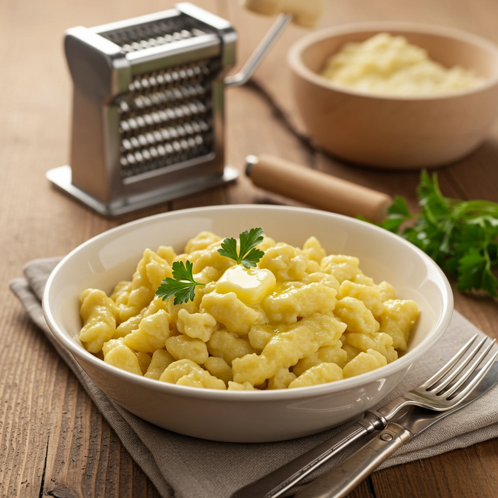 Homemade Spätzle (German Egg Noodles) – How to Make Spätzle with a Spätzle Maker