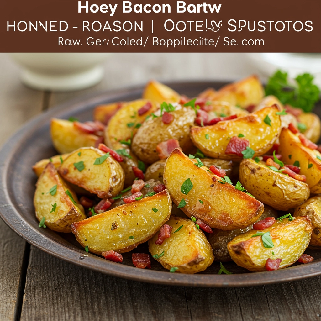 Honey-Bacon Roasted Potatoes