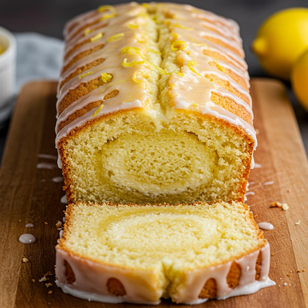 Lemon Cream Cheese Bread – Tangy, Moist, and Irresistible