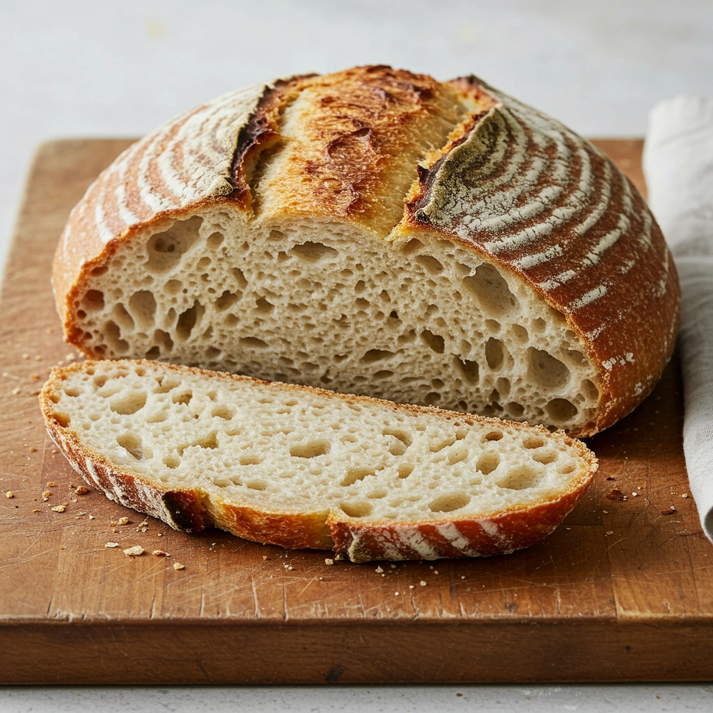 Rustic No-Knead Dutch Oven Bread – Artisan Loaf at Home