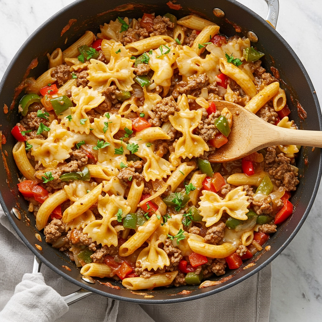 Shipwreck Pasta Dinner – One Pan Meal
