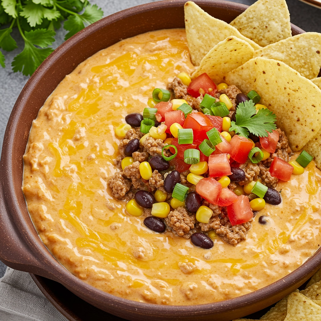 Slow Cooker Cream Cheese Taco Dip