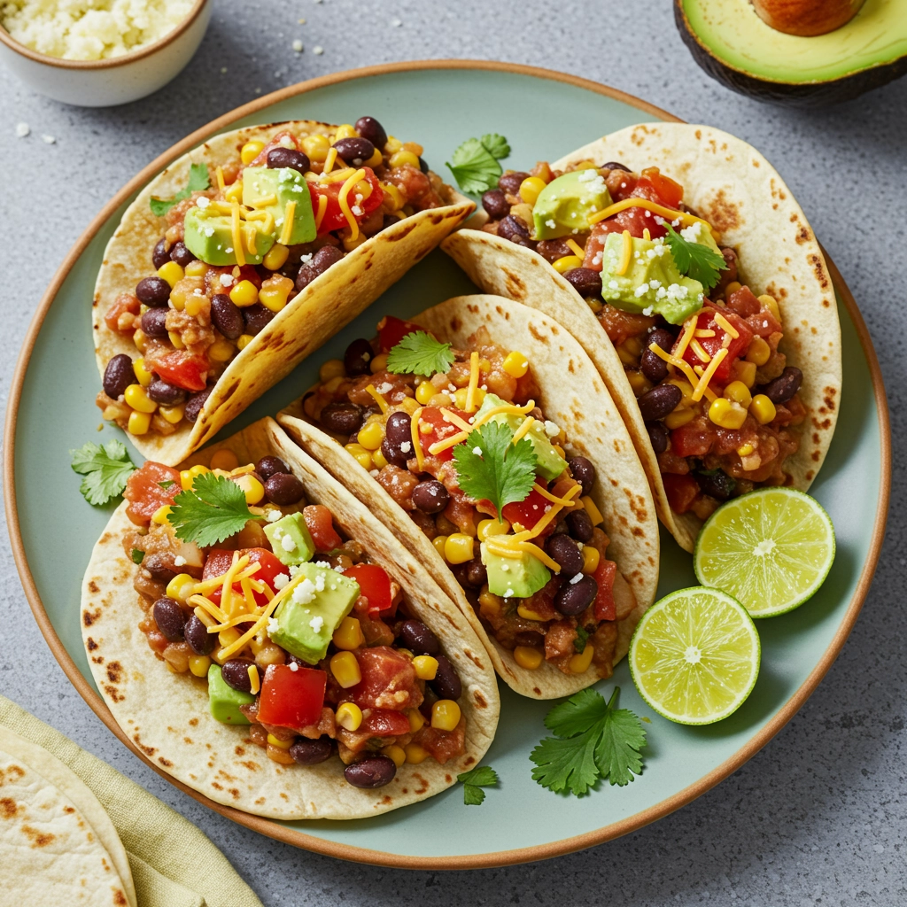 Stuffed Avocado Tacos – Fresh, Flavorful, and Fun